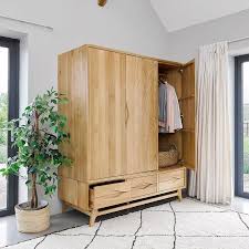 Pin By Sumeyye Akcan On Wardrobes In 2020 Oak Wardrobe Triple Wardrobe Oak Furnitureland
