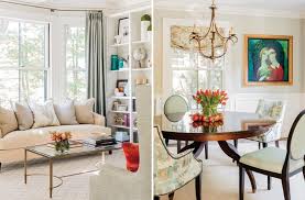 I have 8 foot ceilings,triple crown molding, hardwood floors, and picture frame wainscoting. A Fresh Look For A Colonial Revival New England Home Magazine