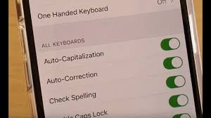Iphone 11 Pro How To Enable Disable Auto Capitalization On Keyboard Youtube