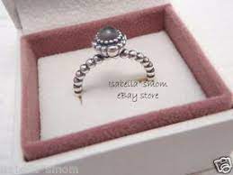 Check spelling or type a new query. Juni Geburtstag Bluten Authentisch Pandora Silber Grau Mondstein Ring Sz 7 5 Ebay