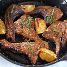Add 1 tablespoon olive oil and when it's hot, add lamb chops. Best Marinated Lamb Chops Amira S Pantry