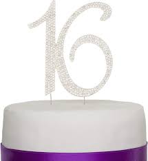 After making leave it one day to . Sweet 16 Cake Topper 16th Birthday Party Supplies Decoration Ideas Silver Walmart Com Walmart Com