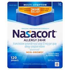 Nasacort Nasacort Allergy 24 Hr Multi Symptom Original Prescription Strength 55 Mcg Nasal Spray 0 57 Oz Shop Fresh By Brookshire S