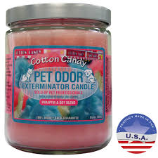 Save on the full line of fresh products when you shop at air delights! Pet Odor Exterminator Candle Cotton Candy