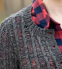 The little book of knitting stitches by laylock (does require that you sign up). Sweater Workshop The Manicouagan Pullover It S A Free Pattern Interweave