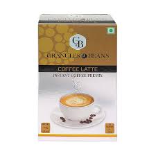 Coffee Latte Instant Premix Granules N Beans