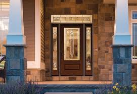 home begins at the door therma tru at meek s lumber hardware traditional front doors fiberglass exterior doors fiberglass entry doors