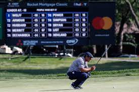 Pga Tour S Rocket Mortgage Classic In Detroit Our Best Photos From Round 3 Pga Tour Michigan Sports Rocket Mortgage