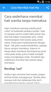 Foto pria yang anda cintai tersebut nantinya dibacakan sebuah doa dan amalan insya allah apabila niat kita baik maka doa kita akan dikabulkan oleh allah ta'ala. Cara Memikat Hati Wanita Fur Android Apk Herunterladen
