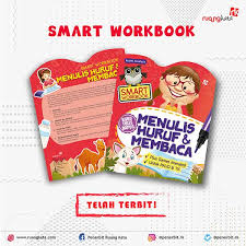 Membaca dan menulis huruf a. Smart Workbook Menulis Huruf Membaca Ruang Kata