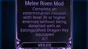 It's time for more riven changes in warframe? Warframe Riven Challenge Guides 2 Exterminate Lvl 30 Undetected Extinguished Dragon Key Youtube