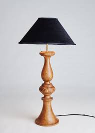 Side Table Lamp Handmade Velvet Lampshade And Cedar Foot From Old Table Foot Design Floor Lamp Design Side Table Lamps Lamp