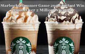 We did not find results for: Starbucks Summer Game 2020 Instant Win Game Over 2 Million Winners Hunt4freebies