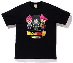 This exciting new collection is set to launch on saturday, june 27th, at a bathing ape® locations and on us.bape.com. Bape X Dragonball Super Broly Tee Black Novelship