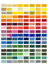 Ral Color Chart Templates Samples Forms