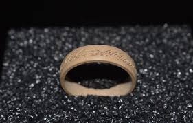 3d Printed Ring From Lord Of The Rings Made By Innovaum 3d Printed Ring Rings Lord Of The Rings