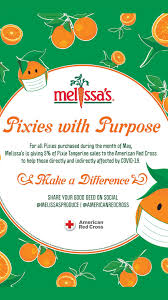 Join Us For Pixies With Purpose Next Time You Are In The Grocery Store Ask Your Produce Manager For Ojai Pixie Tange In 2020 Ca Grown American Red Cross Tangerines