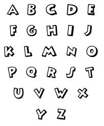 Los mejores moldes para tus tartas y dulces. Moldes De Letras Para Imprimir Do Alfabeto Ideias Mix