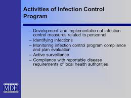 Infection Control Program Ppt Download
