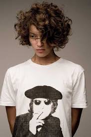 Cute Messy Curly Short Hair Short Hair Styles Curly Hair Styles Short Curly Hair