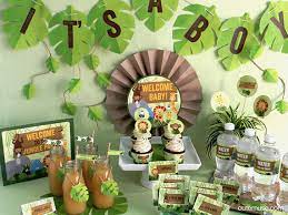Jungle Safari Theme Baby Shower Printable Party Package Etsy In 2021 Baby Shower Safari Theme Jungle Baby Shower Theme Baby Shower Themes