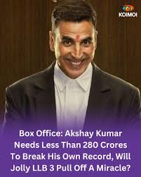 Will Akshay Kumar's Jolly LLB 3 Help Him Break His Own Box Office Record?