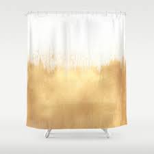 The 60 inch shower rod features a bold contemporary style. Brushed Gold Shower Curtain By Caitlinworkman Society6
