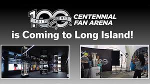 islanders to host nhl centennial fan arena sept 16 17 on