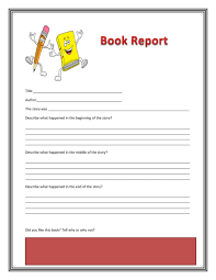 This book report outline will help you on the way with getting a great grade for your next book report. 30 Book Report Templates Reading Worksheets