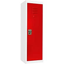Our lockers and mini lockers aren't just for kids! Buy Intergreat Kids Locker For Bedroom Kids Room Metal Kids Storage Lockers With 2 Adjustable Shelves For Toys Coat Sports Gear 48 Inch Red White Online In Thailand B0824ll47s