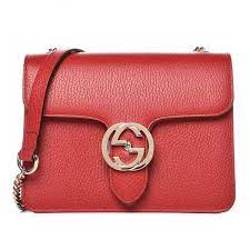Maybe you would like to learn more about one of these? Gucci Red Leather Marmont Interlocking Gg Crossbody Bag For 1 943 20 Available On Urstyle Com Bags Gucci Shoulder Bag Crossbody Bag