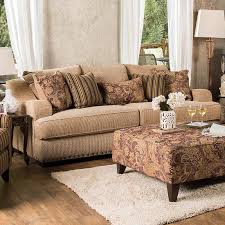 Gallovan Contemporary Fabric Curved Slope Arm Sofa Furniture Sofa Home