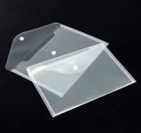 Aerotix A5 Size Small My Clear Bag Folder, Document File Check Size (Pack  of 12 Pcs) : Amazon.in: Office Products