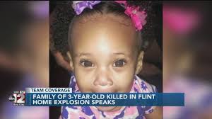 Family of Flint 3 year old killed in house explosion speaks