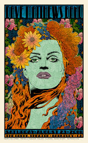 Dave Matthews Band, August 23, 2014, Greek Theatre, Berkeley Poster