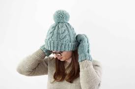 This beginner flat knit hat knitting pattern is here to change all that! Classic Cabled Hat Mittens Free Pattern