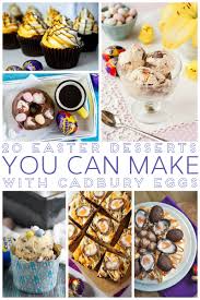 After a lunch or a dinner, no matter how much we eat, there is always some space for desserts for in this post i am sharing a collection of top 20 dessert recipes made without eggs. 20 Easter Desserts You Can Make With Cadbury Eggs Living La Vida Holoka