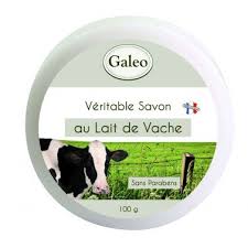 Couleurtropiques Savon Galeo Au Lait De Vache 100g De Pure Douceur Savon Au Lait Lait De Vache Savon