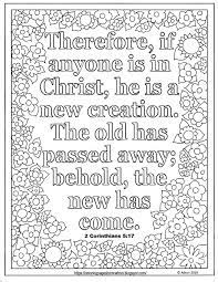 Various themes, artists, difficulty levels and styles. Coloring Pages For Kids By Mr Adron Free Print And Color Page For Lent Day 15 With 2 Corinthians 5 17