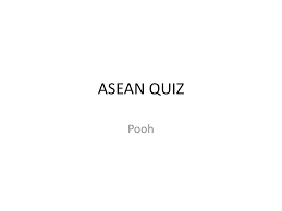 No matter how simple the math problem is, just seeing numbers and equations could send many people running for the hills. Asean Quiz Pooh Questions 1 What Does Asean Stand For 2 When Was Asean Formed 3 What Is The Name Of The Document That Marks The Start Of Asean 4 What Ppt Download