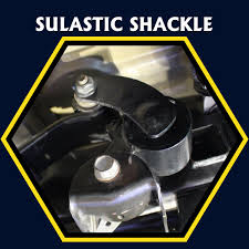 I saw some threads about the sulastic rubber shackles. Sulastic Rubber Springs Leaf Spring Shackle