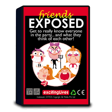 Amazon.com: Friends Exposed: Fun Game for a Rocking Party or Birthdays,  Over 200 Hilarious Questions to Play : Toys & Games