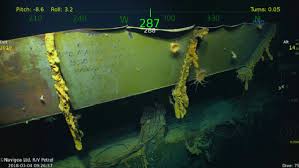 Image result for wreckage of uss lexington found