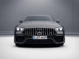 The Mercedes Amg Gt 4 Door Coupe Now Offered With Aero Kit Top Speed Mercedes Mercedes Amg Amg