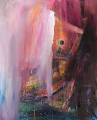 I used cheap acrylic paints. Dancing On The Head Of Snakes Painting By Jenny Hager Saatchi Art