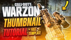 How to make rainbow diamond camo for your bocw or warzone thumbnails *tutorial* | free template. Cod Warzone Thumbnail Tutorial Free Template Tutorial By Edwarddzn Youtube