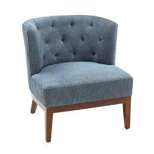 Abbey Mallard Blue Accent Chair Blue Accent Chairs Accent Chairs Bucket Chairs