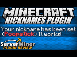How To Create Chat Nicknames In Minecraft With Nicknames Plugin Youtube