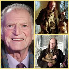 Argus Filch is the caretaker at Hogwarts. He has a pet cat called Mrs.  Norris who is usually