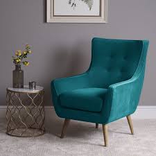 The credit advertised is provided by an external credit provider; Scott Armchair In Teal Velvet